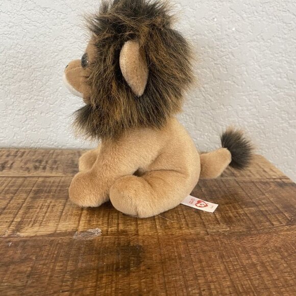 Ty velvet CECIL In Memory of Zimbabwe Lion 2002-2015 Medium Buddy size 9" - Picture 3 of 8